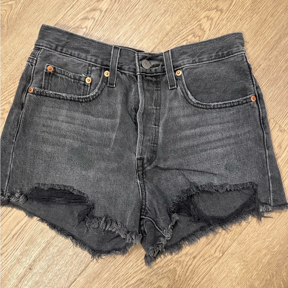 Black Levi shorts